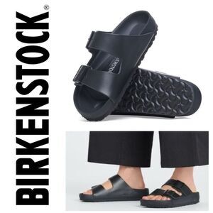 Birkenstock Arizona Natural Leather Black